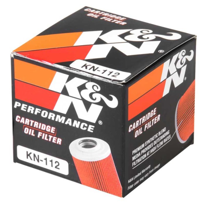 100 original K&N Oil Filter Kawasaki KLX 125 DTracker, KLX 250/450R