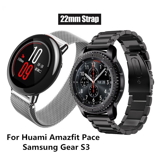 amazfit pace strap size