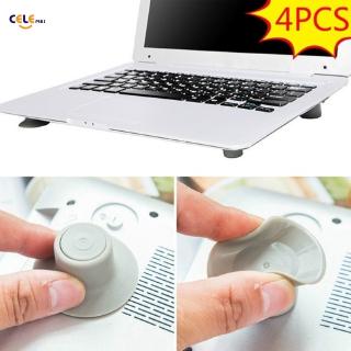 {CEP} 4Pcs Laptop Notebook Laptop Heat Reduction Cooling Pad Cool Feet Suction Cup Thermal Stand For Laptop Notebook