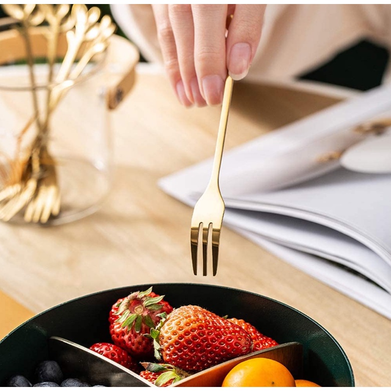 Purpose Have Gold Silver Stainless steel cutlery soup service spoon coffee steak knife fork western tableware Dinner ...