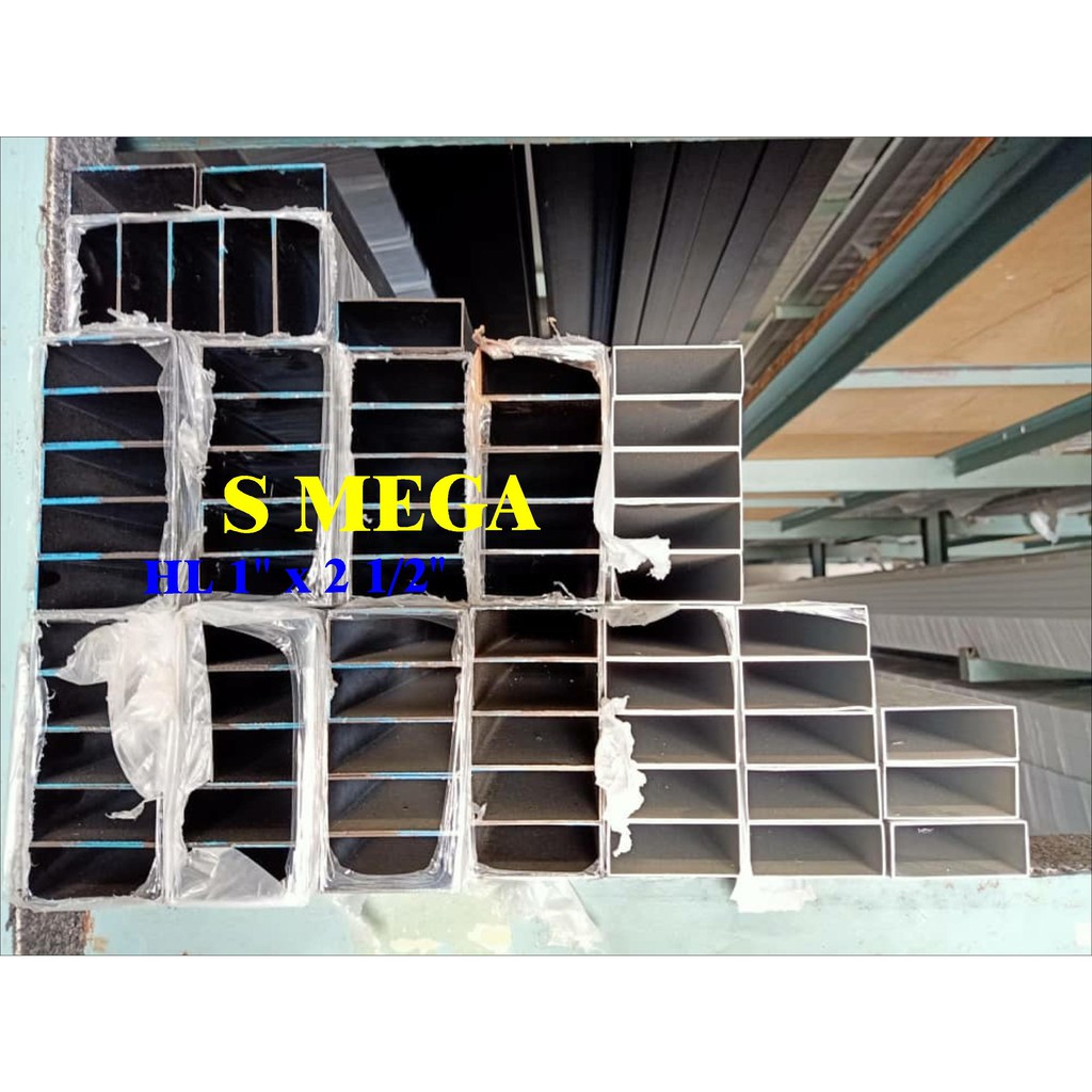 Aluminium Hollow Section 1 To 4 4feet 6feet 8feet Shopee Malaysia