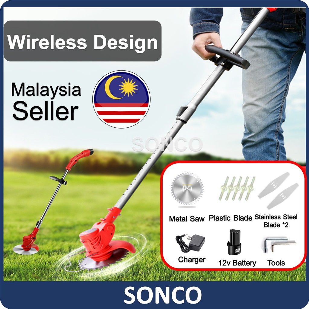 grass cutter with battery