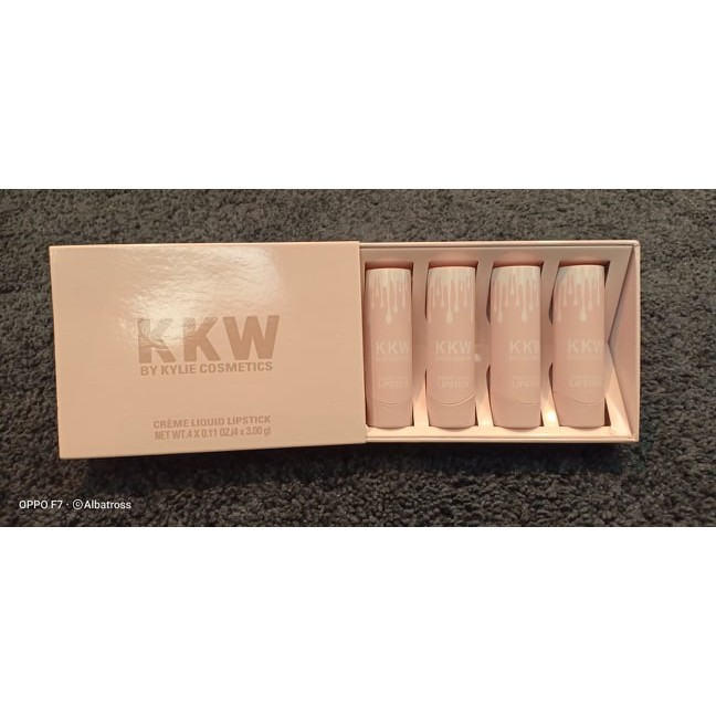 kylíe x KKW Creme Liquid Lipstick Set 4 in 1