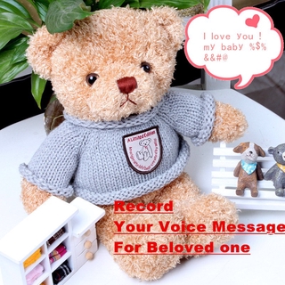 talking teddy bears recording message