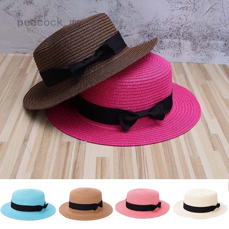 casual straw hats