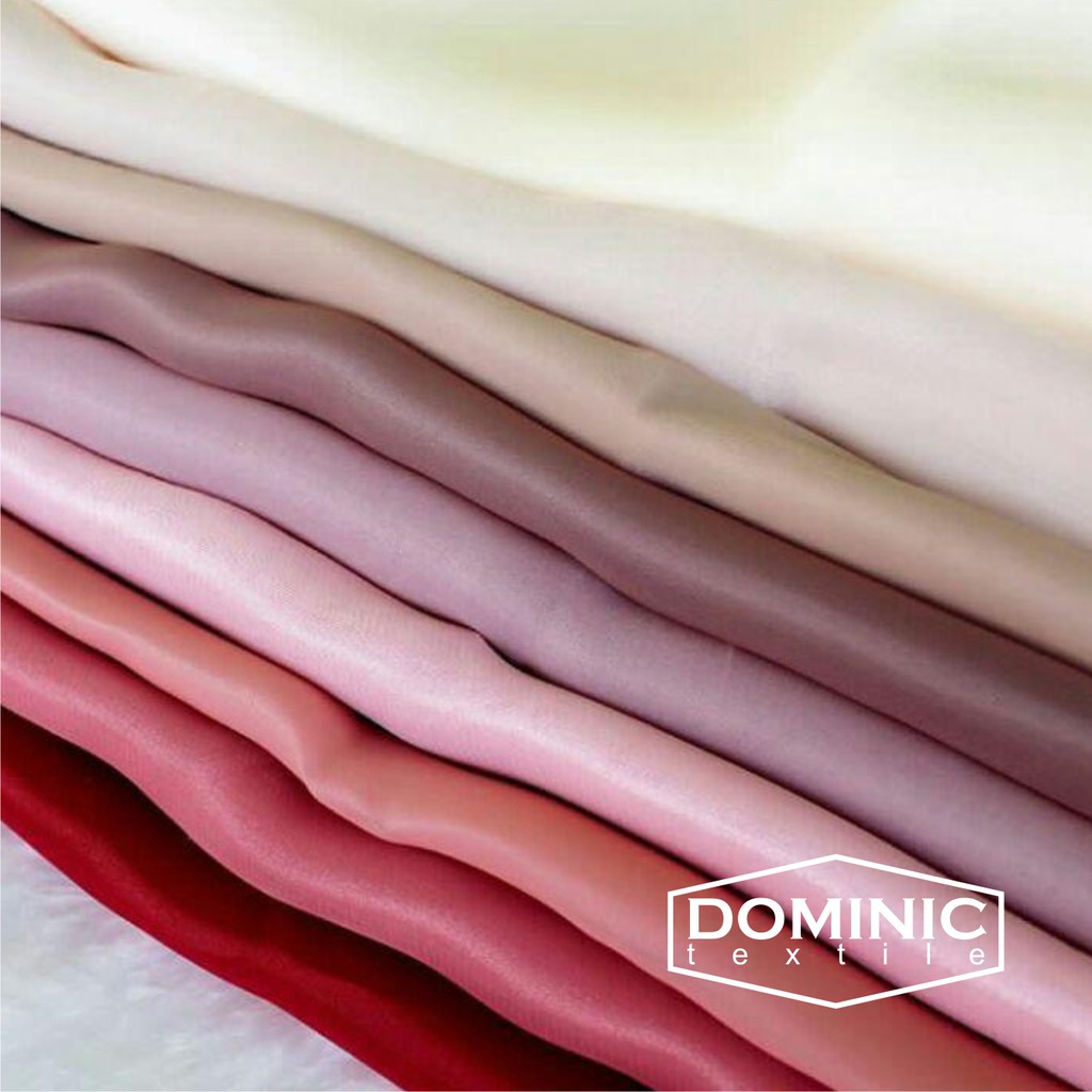 O1 Organza Silk Glowing Premium Fabric 150cm Width Price Per 0 5 Meters Shopee Malaysia
