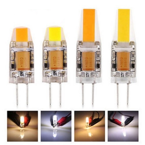 AC / DC 12V 3W 6W COB SMD G4 LED lamp light Chandelier High End