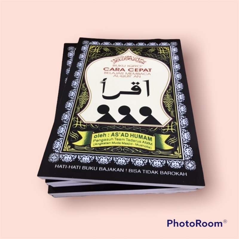Buku Iqra Hitam Edisi Lengkap Shopee Malaysia