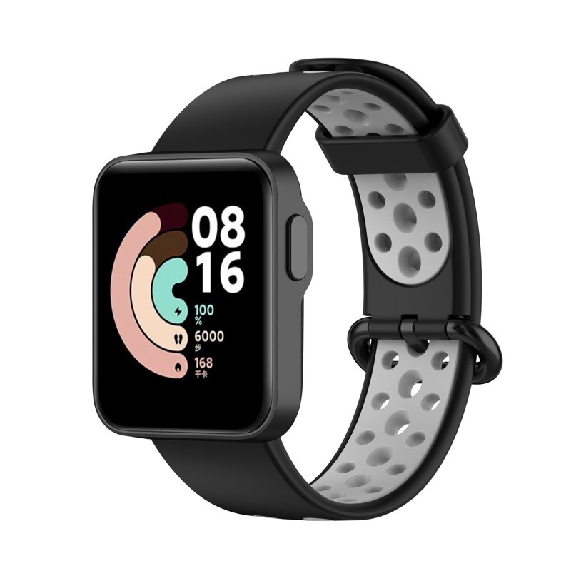 HADIAH PERCUMA Tali Dua Warna untuk Xiaomi Mi Watch Lite / Redmi Watch 2Lite Miwatch lite / Watch2lite Tali Penggantian