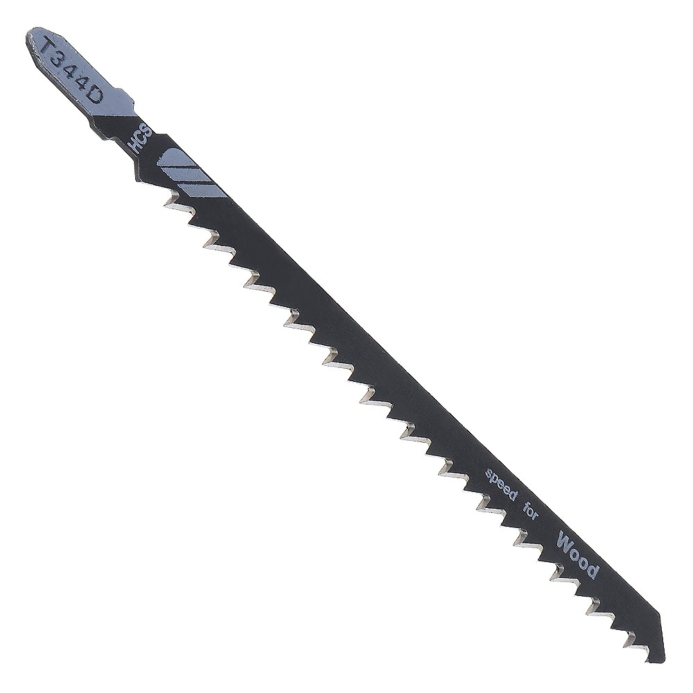 5Pcs T344D Jig Saw Blade Set Wood Metal Cutting General Purpose Length 130mm