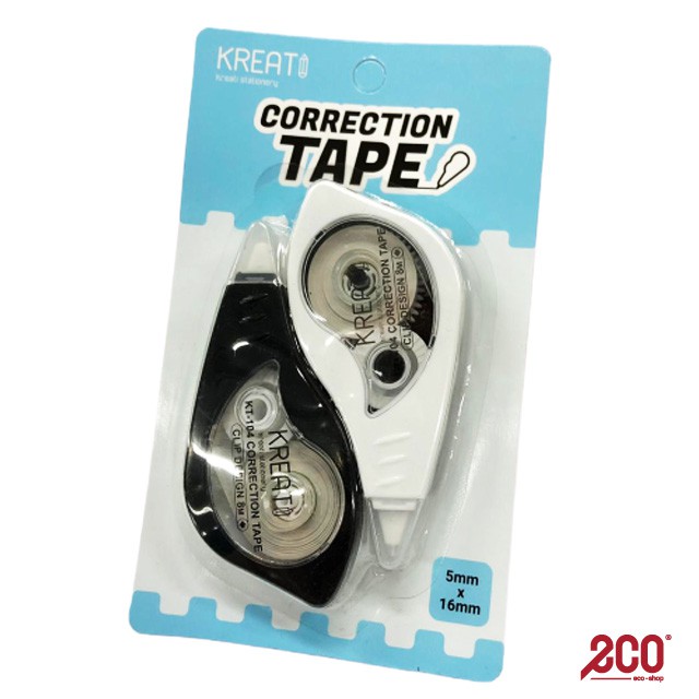 Kreati Correction Tape 5MM x 8M 2 IN 1 0691 Shopee Malaysia