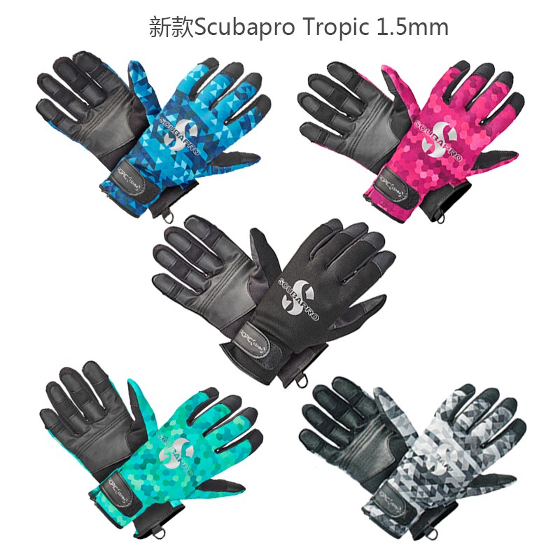 scubapro tropic 1.5 mm gloves