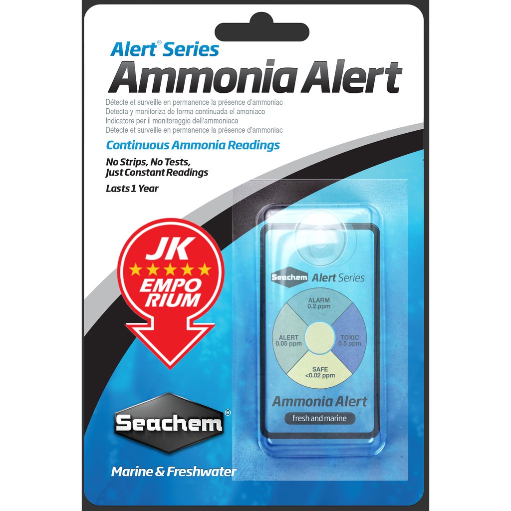 Seachem Ammonia Alert | Shopee Malaysia