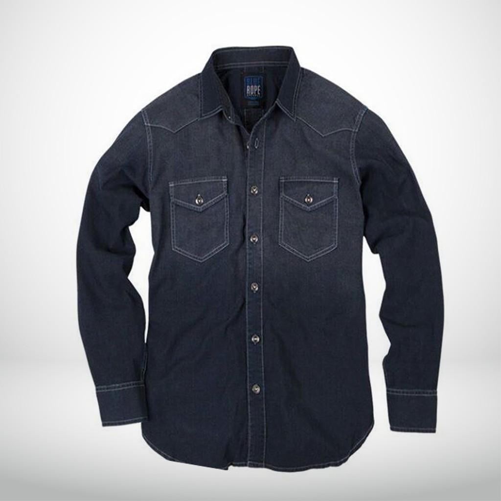 black long sleeve and blue jeans