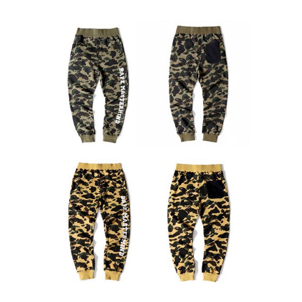 bape camo sweatpants