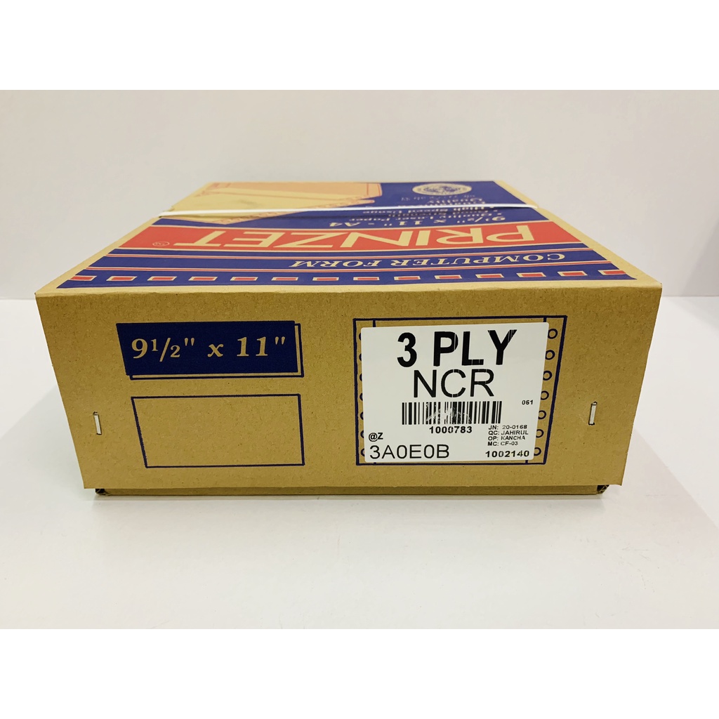 3PLY NCR COMPUTER PAPER 9.5" x 11" 300SETS Shopee Malaysia