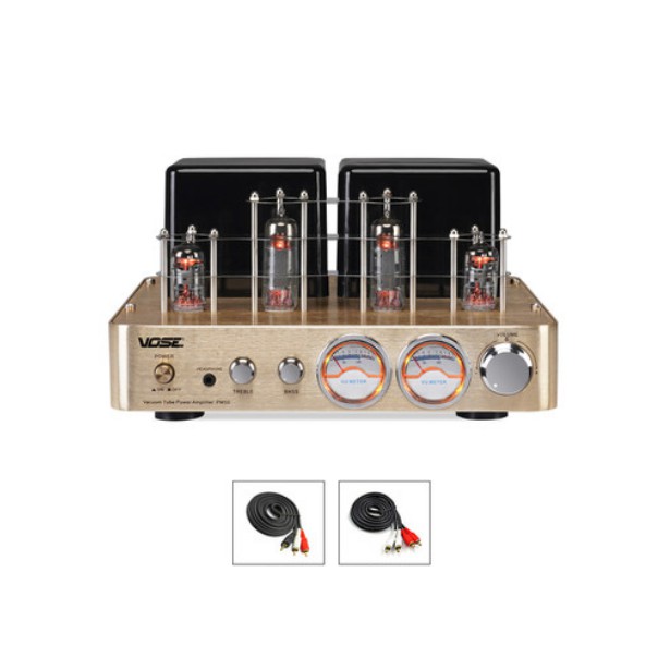 VosePM50 Fever Tube HIFI Tube Amplifier Bookshelf Speaker Combo Audio