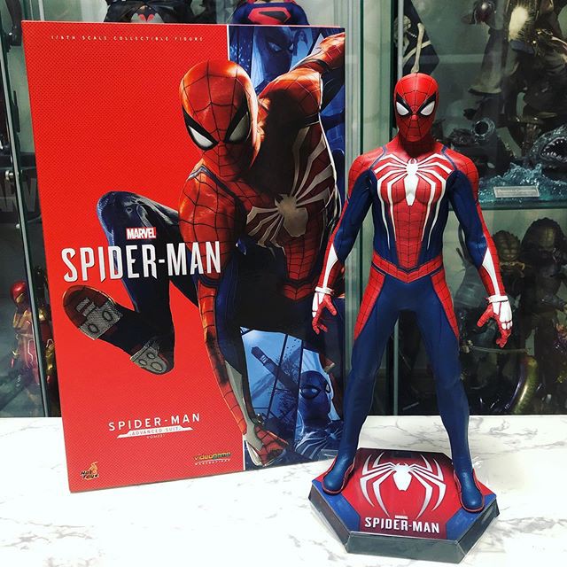marvel spider man ps4 hot toys