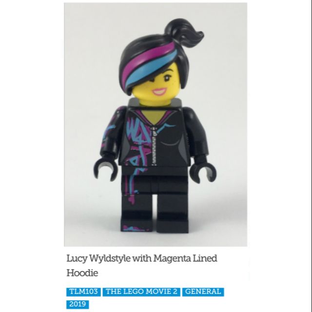70820 tlm103 LEGO® Minifigs THE LEGO MOVIE 2 Lucy