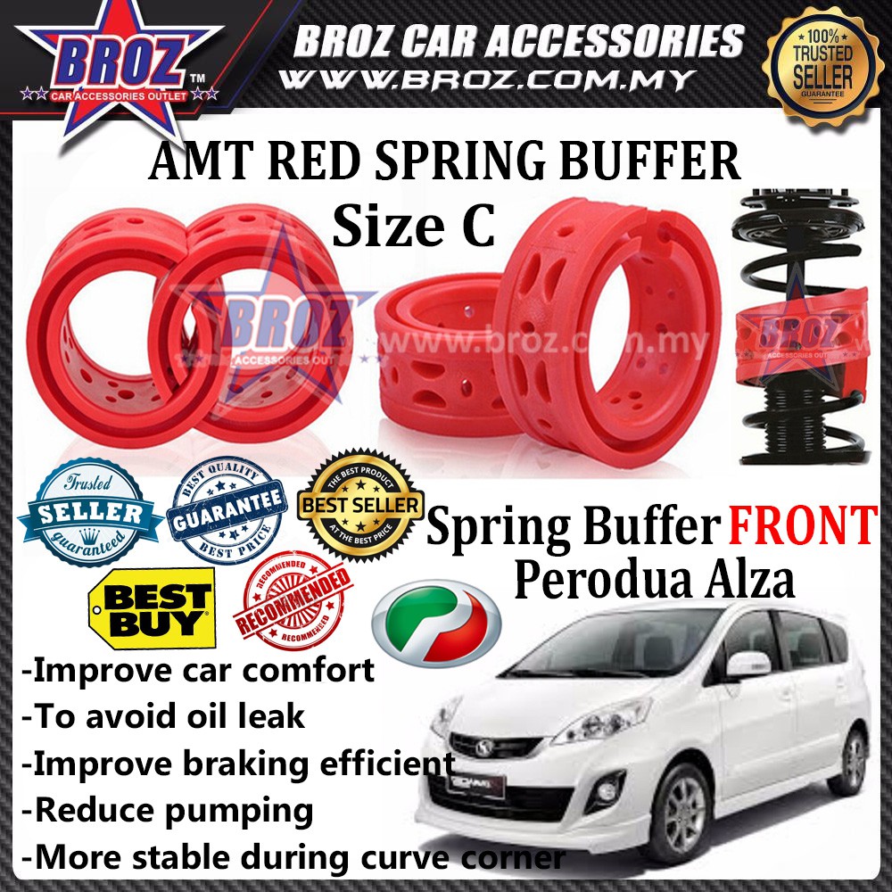 Perodua Alza OEM Front C-Type Car Shock Absorber Spring 