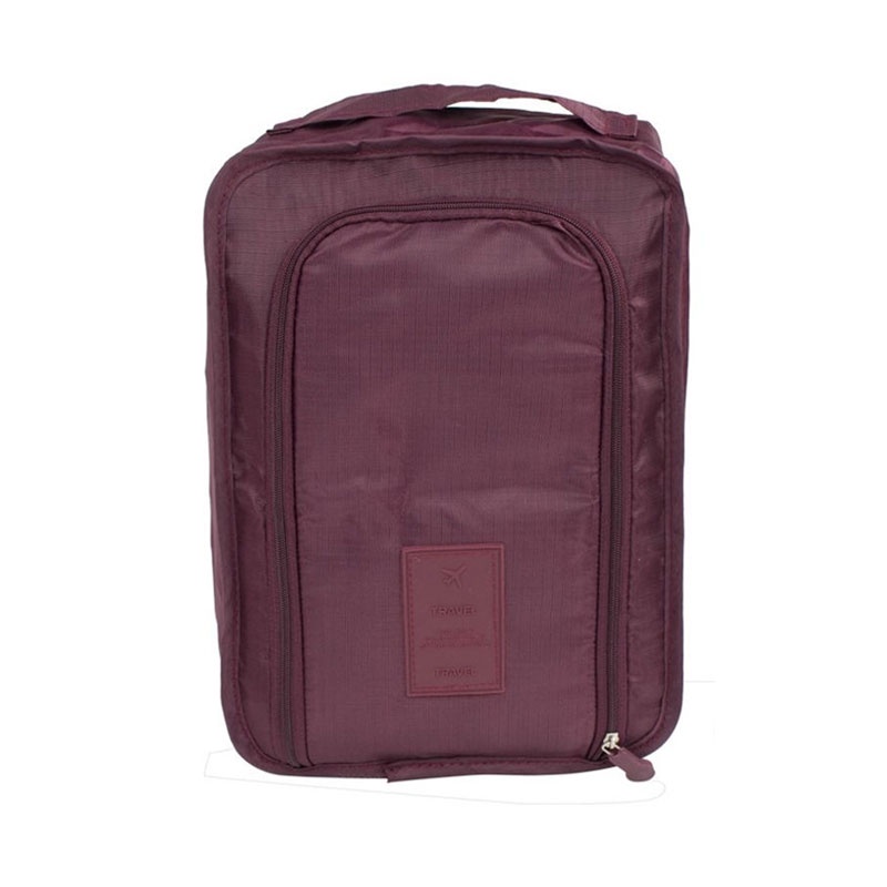 4 Color Portable Nylon Convenient Travel Shoes Cloth Storage Bag Sorting Pouch Zip Lock Multifunction Shoe Organizer
