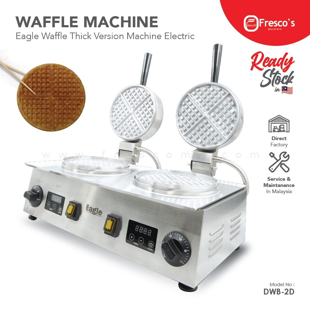 New model Digital Timer Eagle Waffle Machine Eagle Waffle Double Thick Version Machine Electric