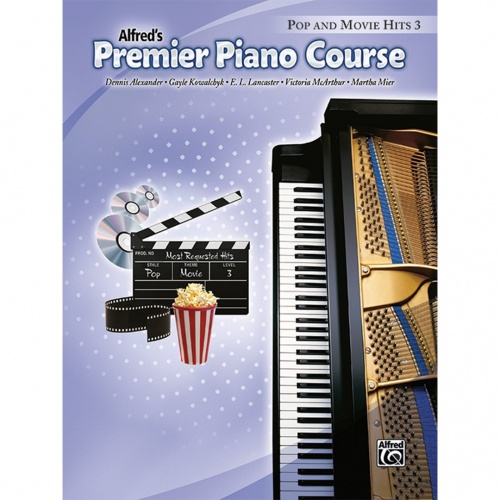 Alfred Premier Pop & Movie 3 Piano Textbook