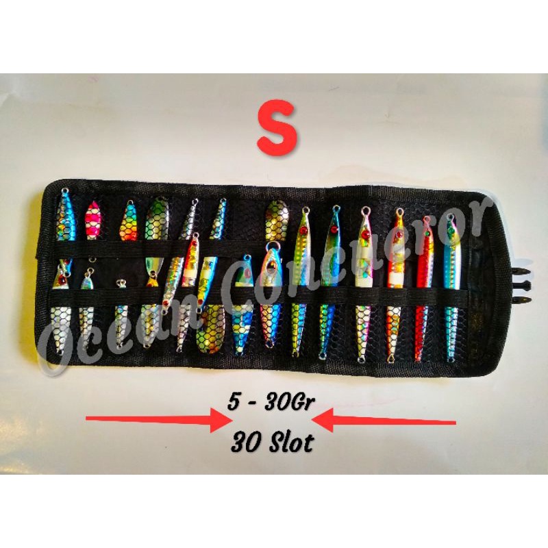 Chic Accessory Jig Bag Roll Metal Size S M L XL F 5gr-500gr iginal By Ocean Conquer SS 60 - Image 3