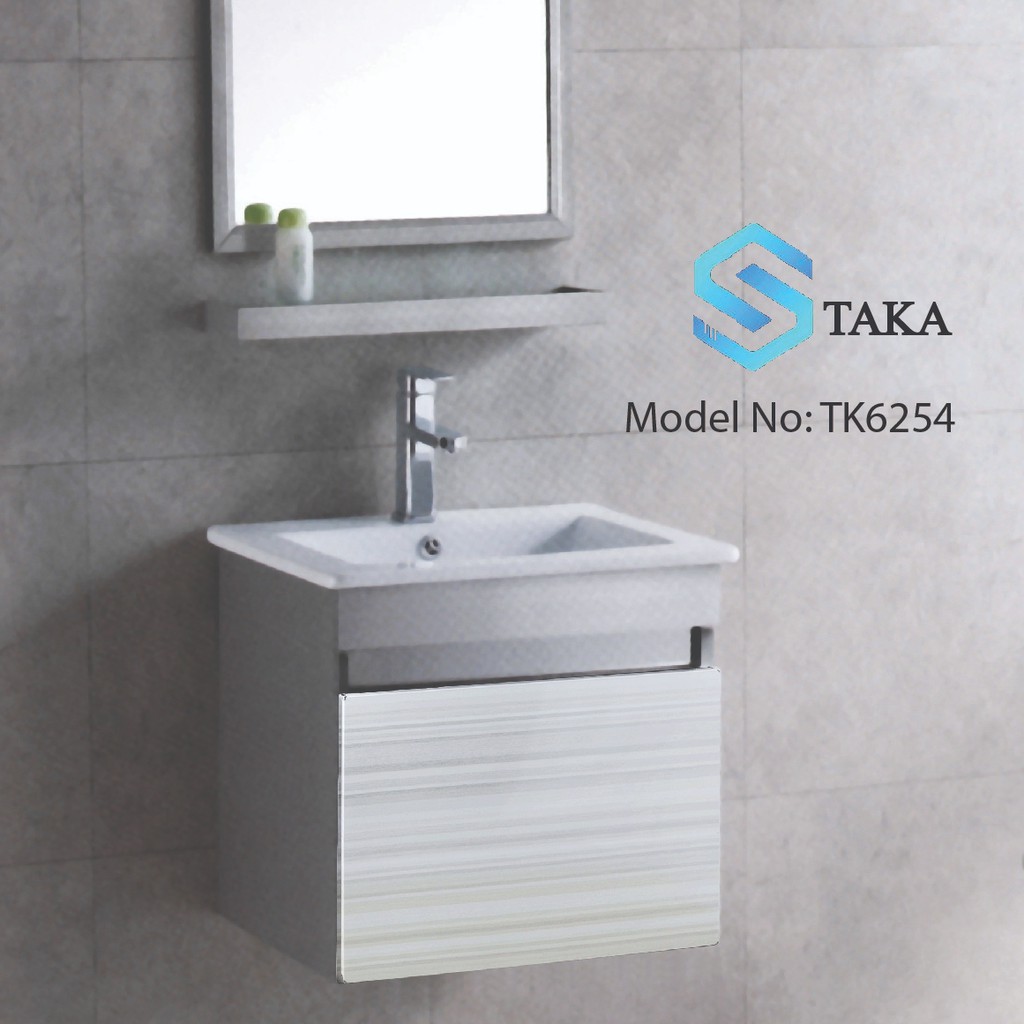 Taka Bathroom Basin Cabinet Tk6254 Shopee Malaysia