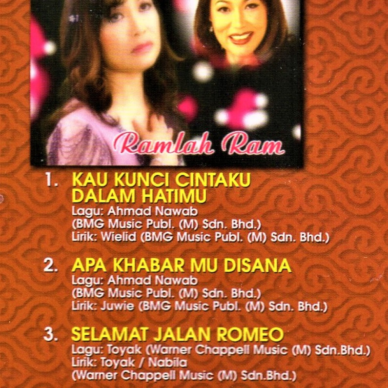 RAMLAH RAM - The Best of Me RAMLAH RAM ( MTV KARAOKE VCD 