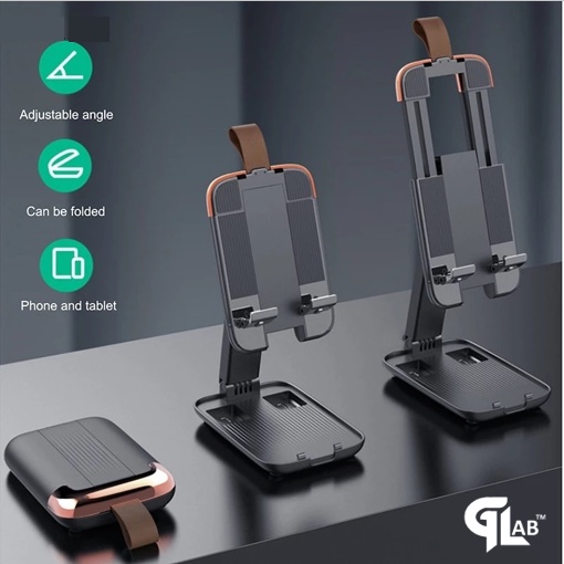 【 VACATION MODEL 】Universal Desktop Phone Holder Stand Mount Support Tablet Cell Phone Adjustable Portable Phone Holder