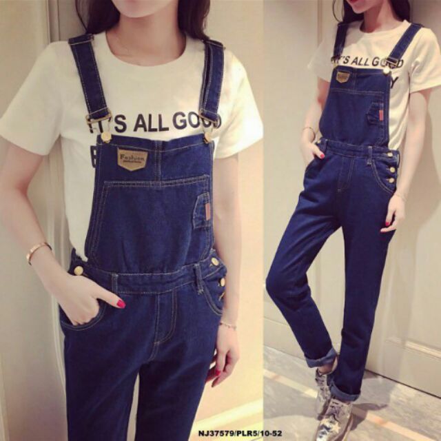 NJ DenimFashion Jumpsuit Blue