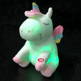 glowing stuffed animal