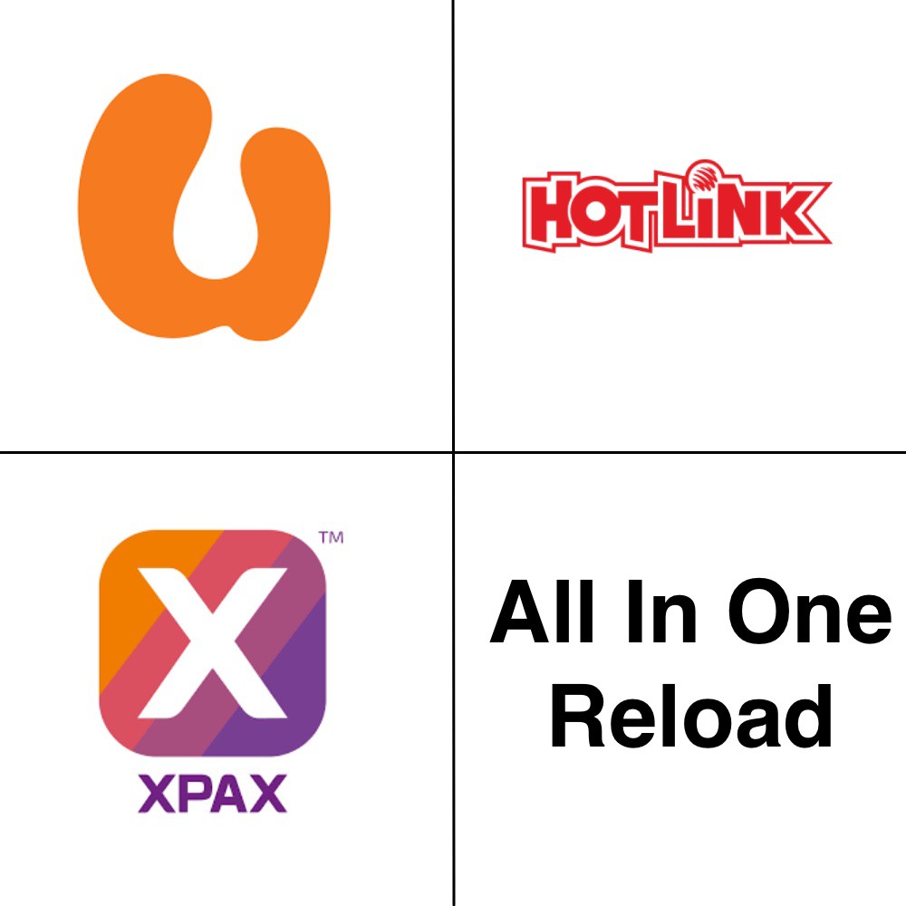 All in One Reload | Maxis Hotlink umobile Celcom Xpax ...