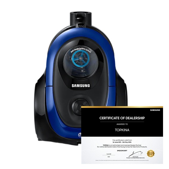 SAMSUNG 1800W CANISTER BAGLESS VACUUM CLEANER VC18M2120SB/ME Shopee