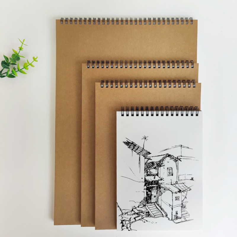 Professional sketchbook drawing notepad 16k160g color pencil, oil ...