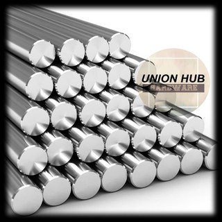 304(S) Rod Stainless Steel Shaft SS304 Round Bar ( 1Mtr = 1000MM Per ...