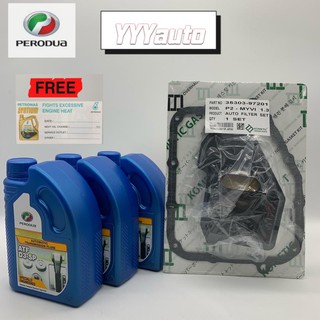 Perodua Auto Transmission Fluid ATF PD-SP3 1Liter (3 BTLS 