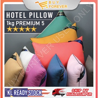 READY STOCK 1Kg/1000g Sleeping Pillow Viral Bantal Tidur Bantal Hotel