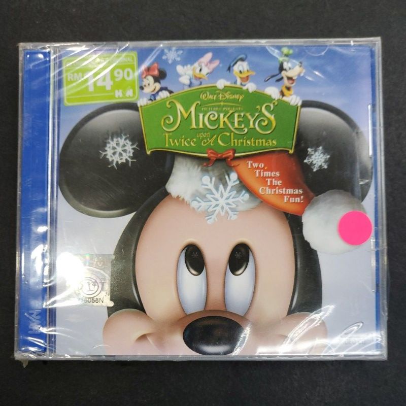 Mickey S Twice Upon A Christmas Two Times The Christmas Fun Vcd Shopee Malaysia