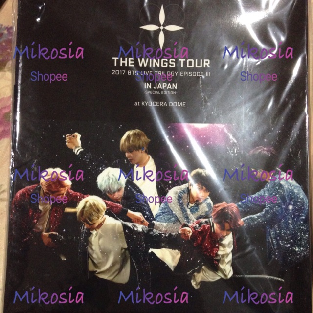 Bts The Wings Tour 2017 Live Trilogy Episode Iii In Japan Shopee Malaysia