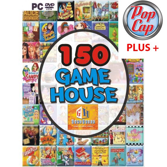 150 Gamehouse 46 Popcap Games Complete Pack For Pc Digital Download Shopee Malaysia