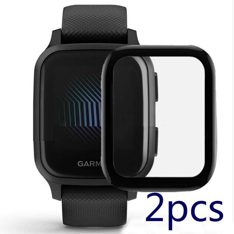 2pcs Garmin Venu SQ 3D Curved Edge Protective Film Full Cover