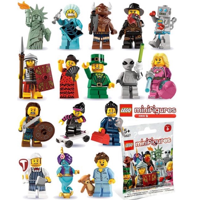 lego minifigures series 6