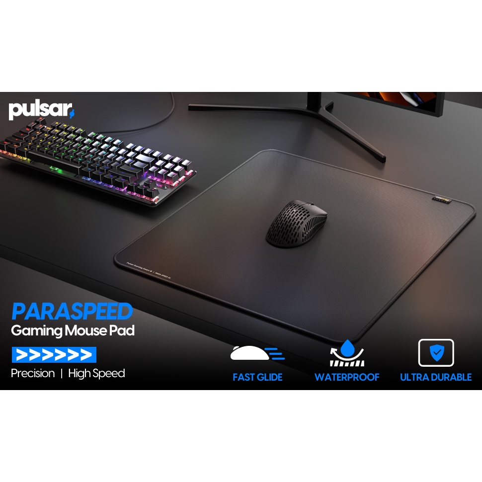  Pulsar ParaSpeed V2 Gaming Mouse Pad Black [XL/XXL] Shopee Malaysia