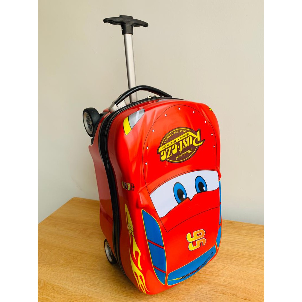 lightning mcqueen hard suitcase