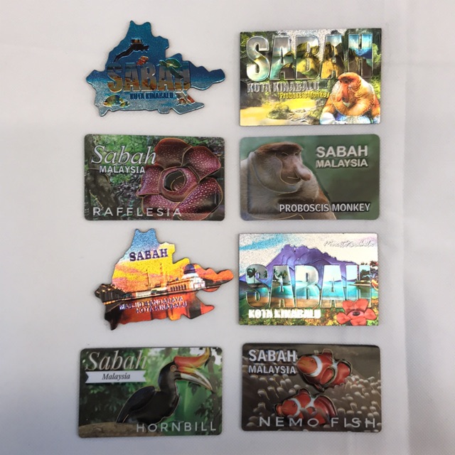 Fridge sabah souvenir sabah borneo peti ais Shopee Malaysia