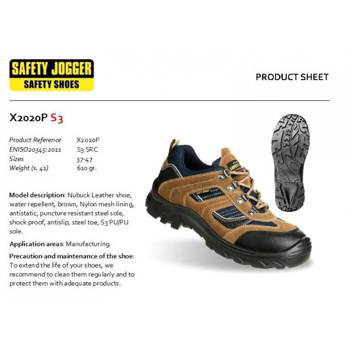 safety jogger x2020