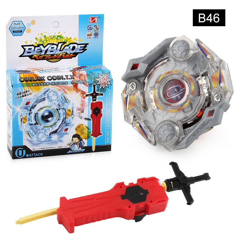 B 46 Takara Tomy B46 Beyblade Burst Booster Obelisk Odin T X Multi Colored Launcher B 46 Shopee Malaysia