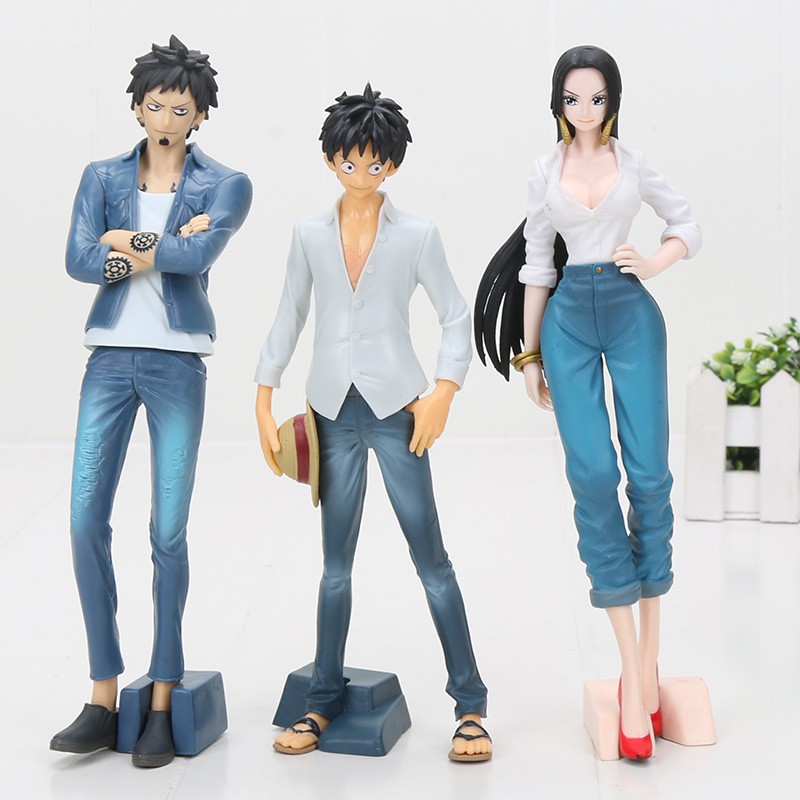 cm One Piece Luffy Law Boa Hancock Best Jeanist Jeans Freak Action Figure Toy Shopee Malaysia